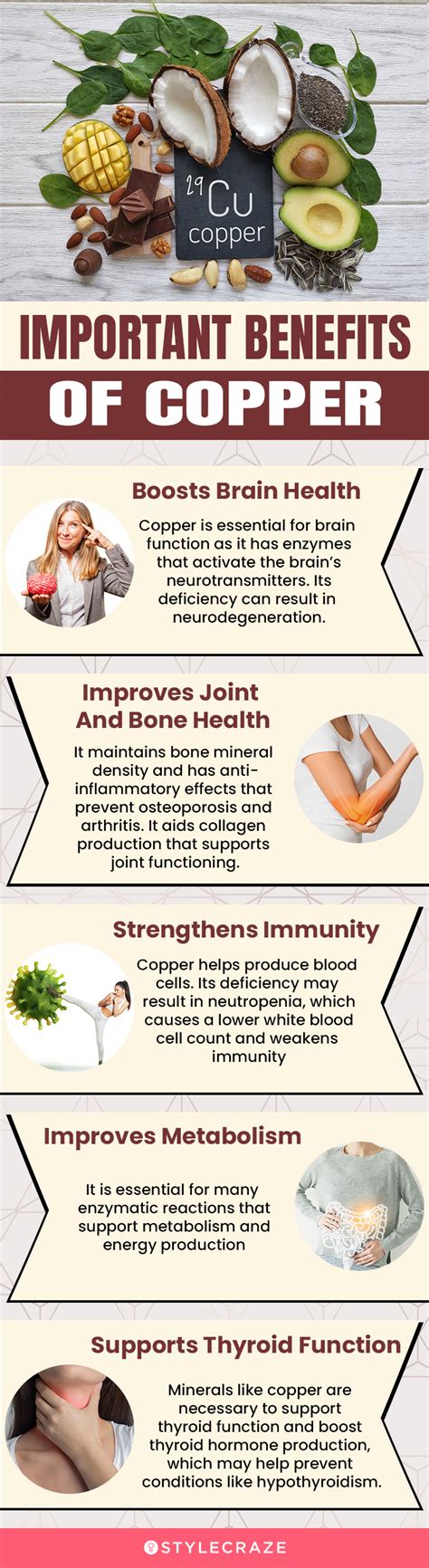 8 Health Benefits Of Copper Deficiency Signs Side Effects