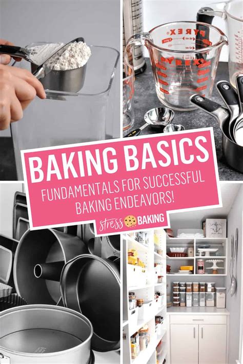 Learn vocabulary, terms and more with flashcards, games and other study tools. Baking Basics Archives | Stress Baking