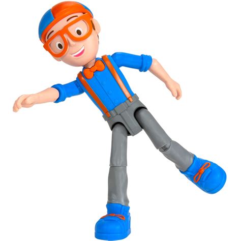 Buy Blippi Talking Figure, 9-inch Articulated Toy with 8 Sounds and