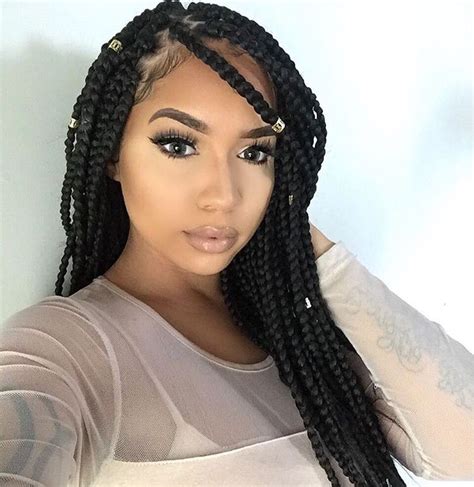 And all the tats, make her look like a cross dresser. Poetic justice braids | Box braids hairstyles, Hair styles