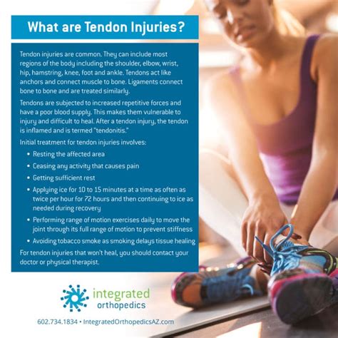 What Are Tendon Injuries And How Are They Initially Treated