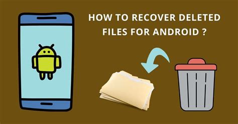 How To Recover Deleted Files For Android Fixwill