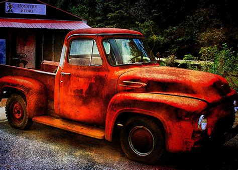 Vintage Pickup Truck Photograph By Trudy Wilkerson Fine Art America