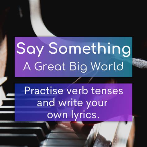 Lesson Pack Say Something Teaching In Harmony