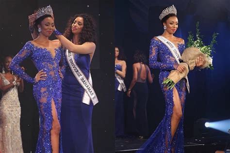 cherell williamson crowned as miss universe bahamas 2016