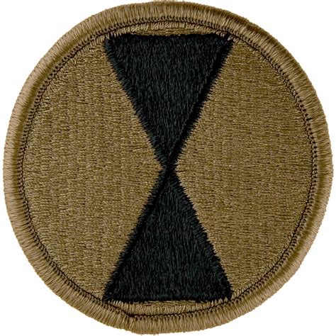 Army Unit Patch 7th Infantry Division Ocp Ocp Unit Patches