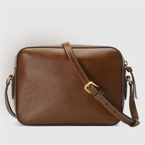 Gucci Horsebit 1955 Small Shoulder Bag In Brown Leather Gucci Nl