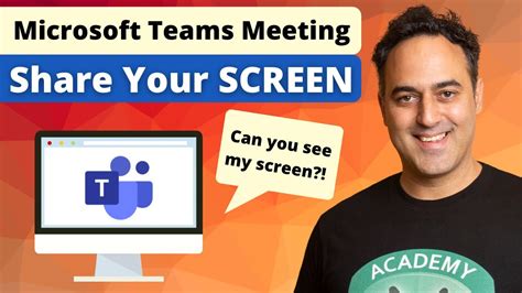Share Your Screen In A Microsoft Teams Meeting Microsoft Teams