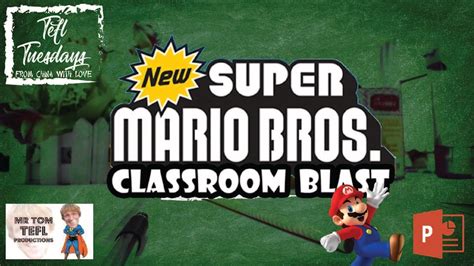Super Mario Classroom Blast Power Point Games To Teach English Youtube