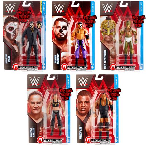 Wwe Series 127 Toy Wrestling Action Figures By Mattel This Set
