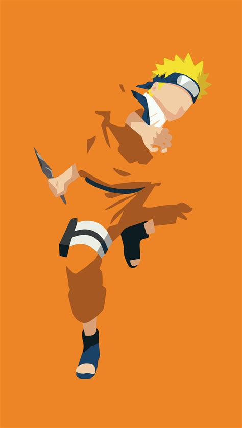 Naruto Uzumaki Minimalista Anime Fondo De Pantalla 4k Ultra Hd Id3619