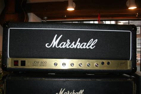 Marshall 1989 Jcm800 Bass Headsold Amp Guitars Macclesfield