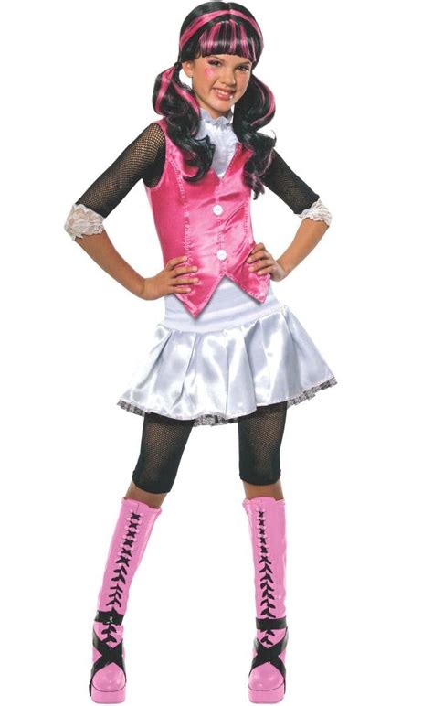 Monster High Girls Draculaura Costume Girls Halloween Costumes