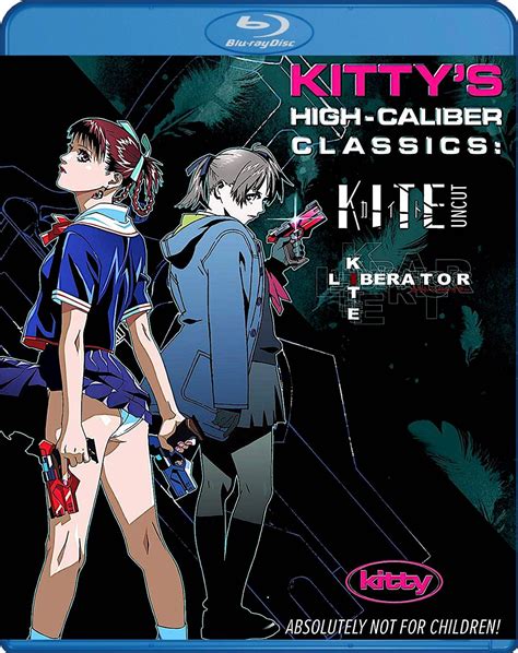 Kittys High Caliber Classics Kite Uncut Kite Liberator Blu Ray Kitty Media Ragazze Anime