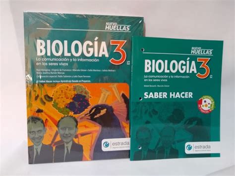 Biologia 3 Es Comunidad Y La Infor Nuevo Huellas Estrada Nuevo