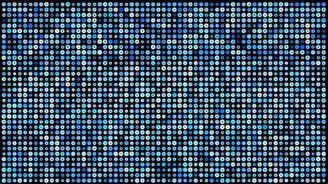 Abstract Colourful Pattern Of Led Light Screen Stock