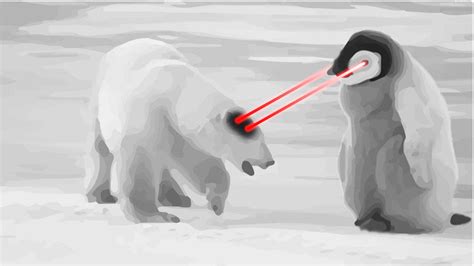 Penguin Vs Polar Bear