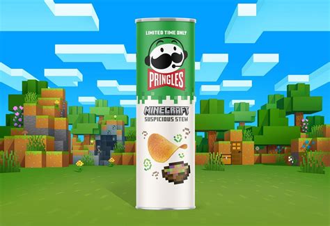 Minecraft Pringles Is The Latest Gamefood Mash Up Nerdist