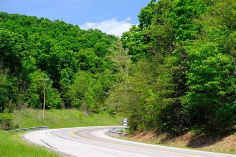Empty Highway In Pennsylvania Stock Image Everypixel