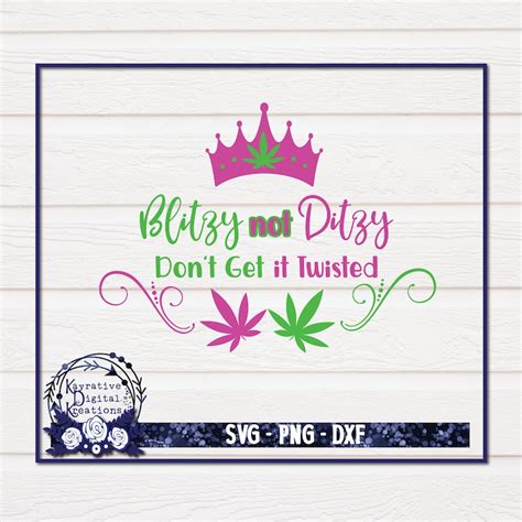 Girly Weed Svg 2092 Svg File For Silhouette Free Download Svg