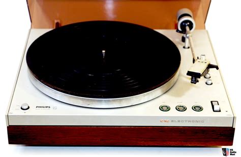 Philips Ga 212 Electronic Turntable Fully Restored Photo 2440201