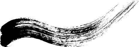 10 Curved Grunge Brush Stroke Png Transparent