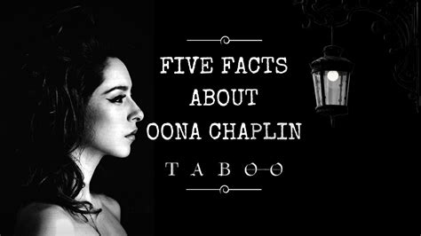 Meet The Actor Oona Chaplin Zilpha Geary From Taboo Youtube