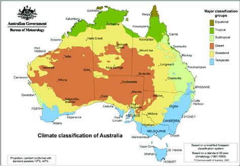 Climate Classification Map