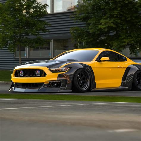 Ford Mustang Widebody Kit S550 Wide Body Kit By Clinched Photos