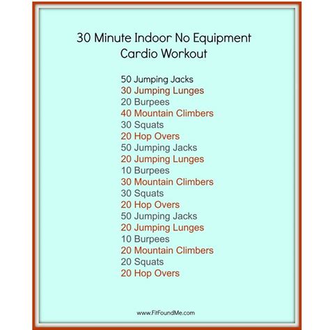 30 Minute Indoor No Equipment Cardio Workout Cardio Workouts Cardio And Workout