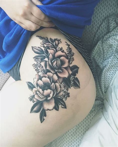 Floral Thigh Tattoo Designs Ideas And Meaning Tattoos For You