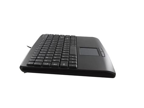 Adesso Akb 410ub Slimtouch Usb Mini Keyboard With Touchpad Black