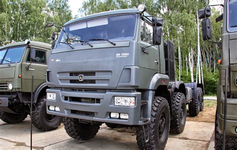 Dieciocho Ruedas Kamaz 6065 8x8 El CamiÓn Militar Mas VersÁtil Del