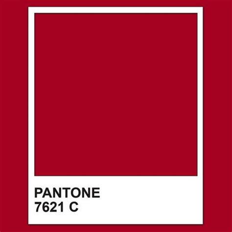 Pantone Color Palette Design Pantone Pantone Red