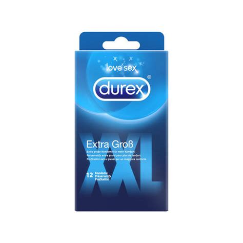 Durex Xxl Extra Large 12 Bigger Condom 56 Mm Kondomiverkkokauppafi