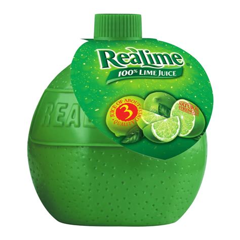 Realime 100 Lime Juice 45 Fl Oz
