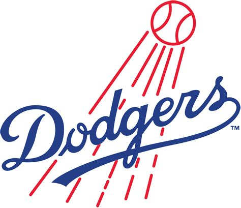 Los angeles dodgers script logo. Los Angeles Dodgers Primary Logo - National League (NL ...