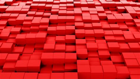 Red Cubes Background Loopable Motion Graphics Videohive