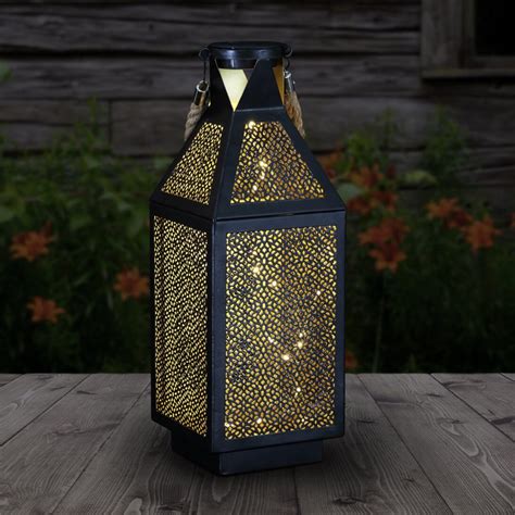 Battery Operated Lanterns With Timer Powered Lamps Outdoor Wall Lights