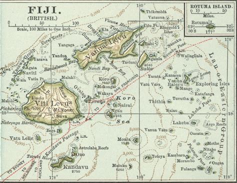 Suva Fiji On World Map