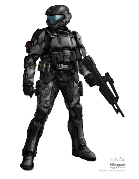Awesome Halo 3 Odst Concept Art Pictures