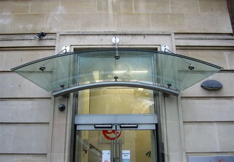 Veon Glass Bespoke Structural Glass Solutions Curved Laminated Glass Canopy Bristol