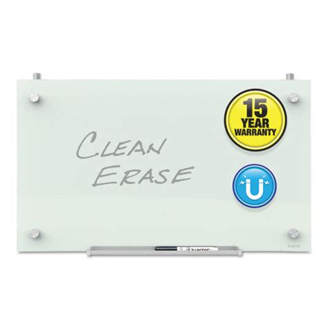 Quartet Infinity Magnetic Glass Dry Erase Cubicle Board 18 X 30 White
