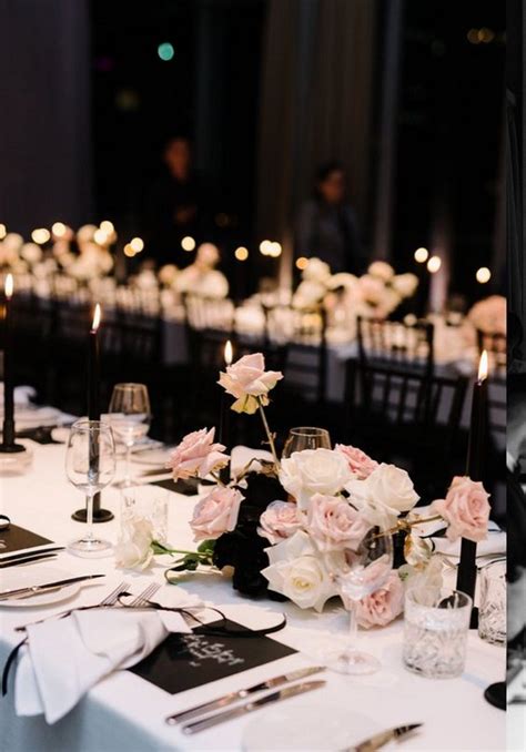 20 Modern Blush And Black Wedding Color Ideas 2024 Randr Wedding