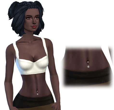 Awesome Belly Piercing Custom Content For The Sims 4 — Snootysims