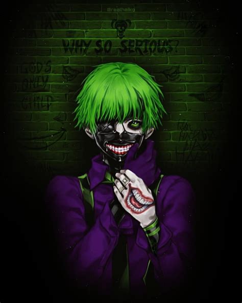 720p Descarga Gratis Kaneki Joker Por Haik Ediciones De Anime Verde