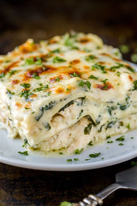 This creamy white chicken lasagna is a great alternative to a classic meat lasagna or a vegetarian lasagna, and so delicious in its own right.every bite of this lasagna just hits the spot, it is so good. This white sauce Chicken Lasagna is so satisfying with ...