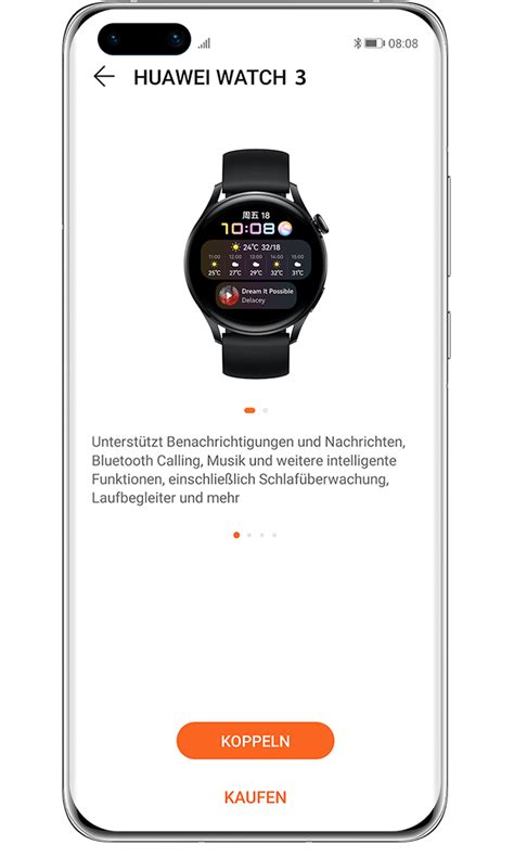 Grubość Człowiek Pęknięcie Smartwatch Mit Handy Verbinden Kryształ