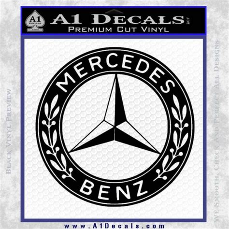 Mercedes Benz Logo Sticker