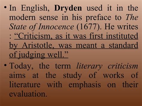 Nature And Function Of Literary Criticism